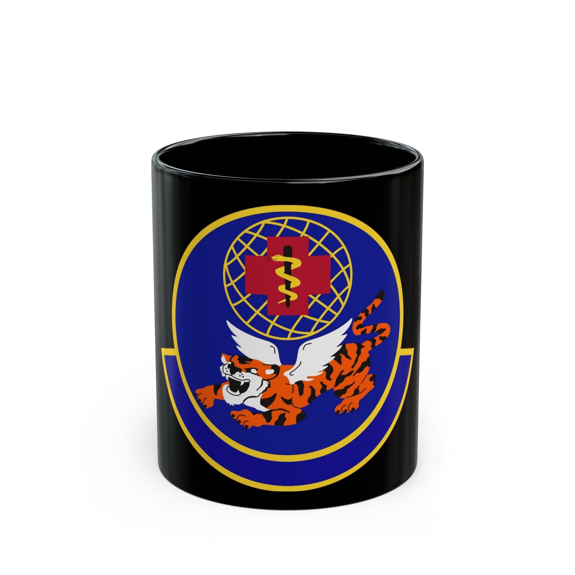 23 Operational Medical Readiness Squadron ACC (U.S. Air Force) Black Coffee Mug-11oz-The Sticker Space