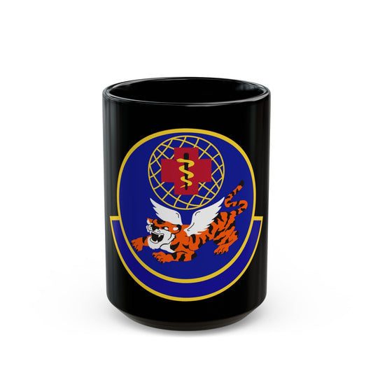 23 Operational Medical Readiness Squadron ACC (U.S. Air Force) Black Coffee Mug-15oz-The Sticker Space