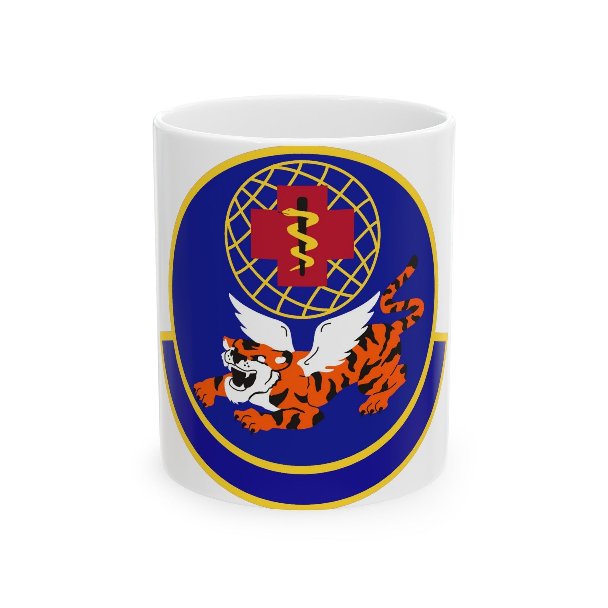 23 Operational Medical Readiness Squadron ACC (U.S. Air Force) White Coffee Mug-11oz-The Sticker Space