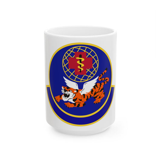 23 Operational Medical Readiness Squadron ACC (U.S. Air Force) White Coffee Mug-15oz-The Sticker Space