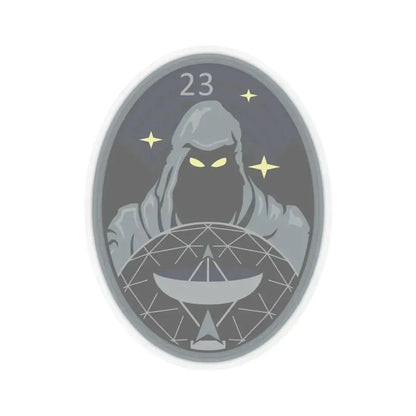 23 Space Operations Squadron (U.S. Space Force) STICKER Vinyl Kiss-Cut Decal 3 Inch Transparent - The Sticker Space