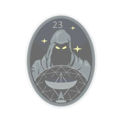 23 Space Operations Squadron (U.S. Space Force) STICKER Vinyl Kiss-Cut Decal 4 Inch Transparent - The Sticker Space