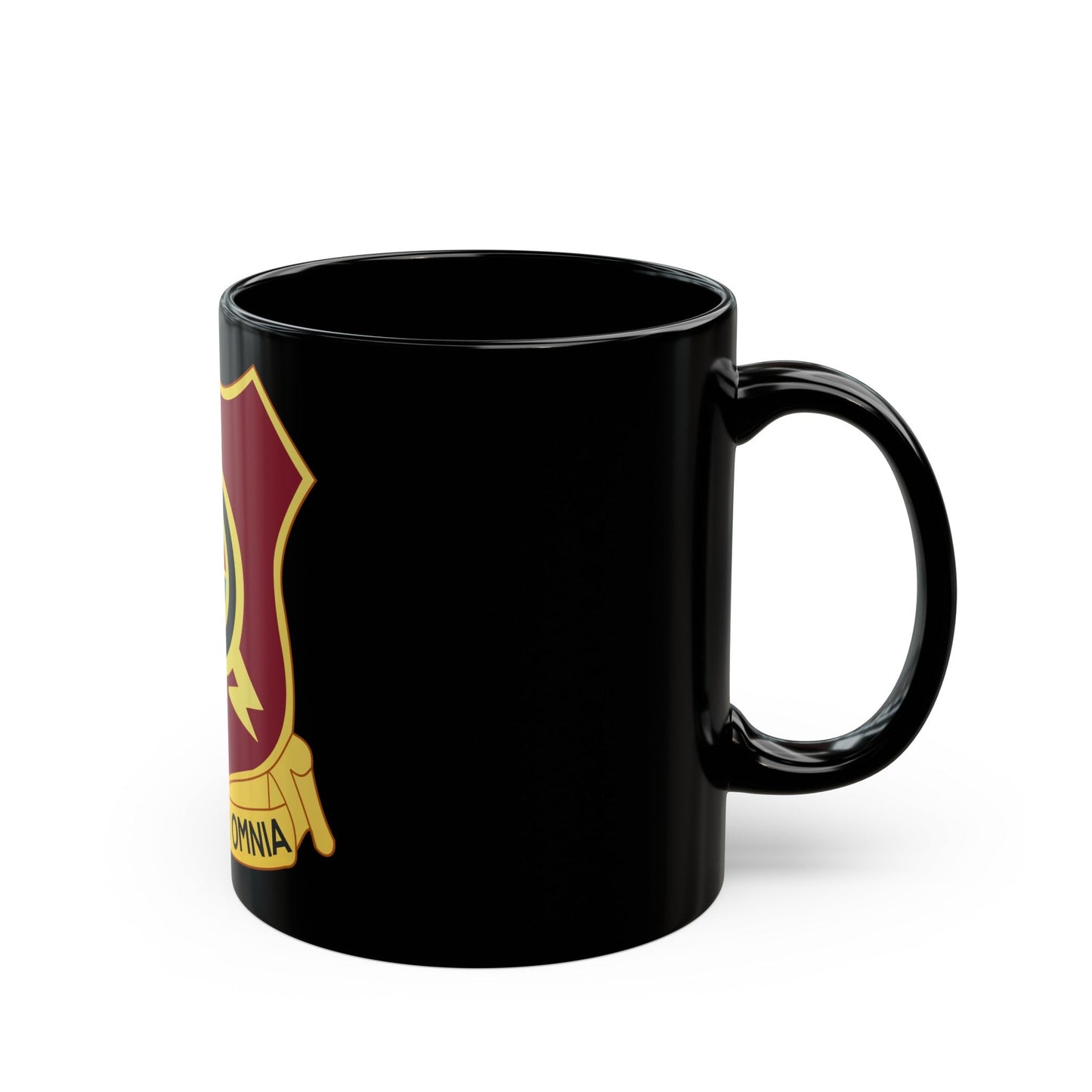 23 Transportation Battalion (U.S. Army) Black Coffee Mug-The Sticker Space