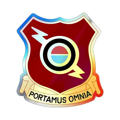 23 Transportation Battalion (U.S. Army) Holographic STICKER Die-Cut Vinyl Decal 3 Inch Holographic - The Sticker Space