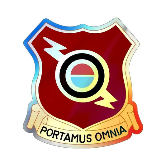 23 Transportation Battalion (U.S. Army) Holographic STICKER Die-Cut Vinyl Decal 6 Inch Holographic - The Sticker Space