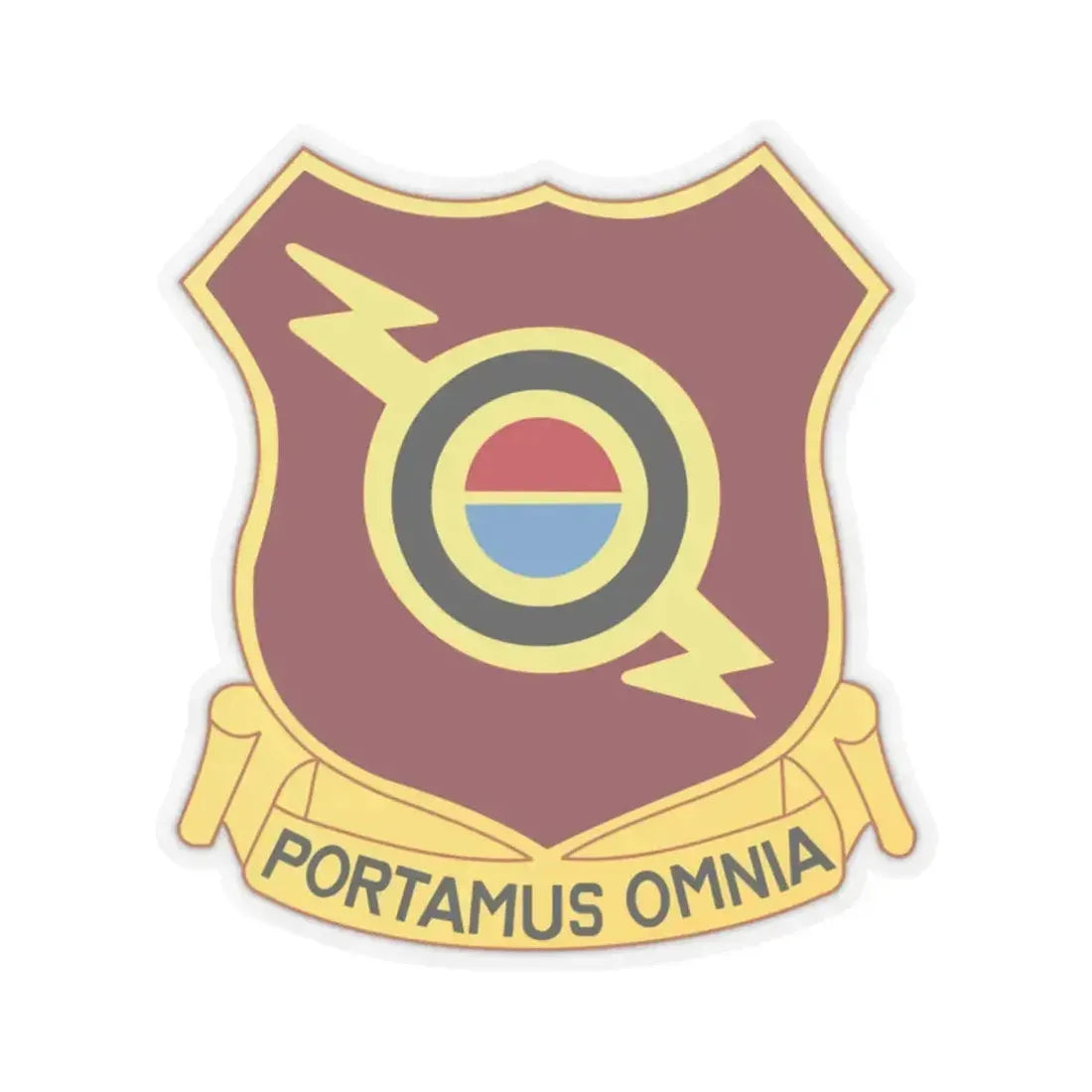 23 Transportation Battalion (U.S. Army) STICKER Vinyl Kiss-Cut Decal 2 Inch Transparent - The Sticker Space