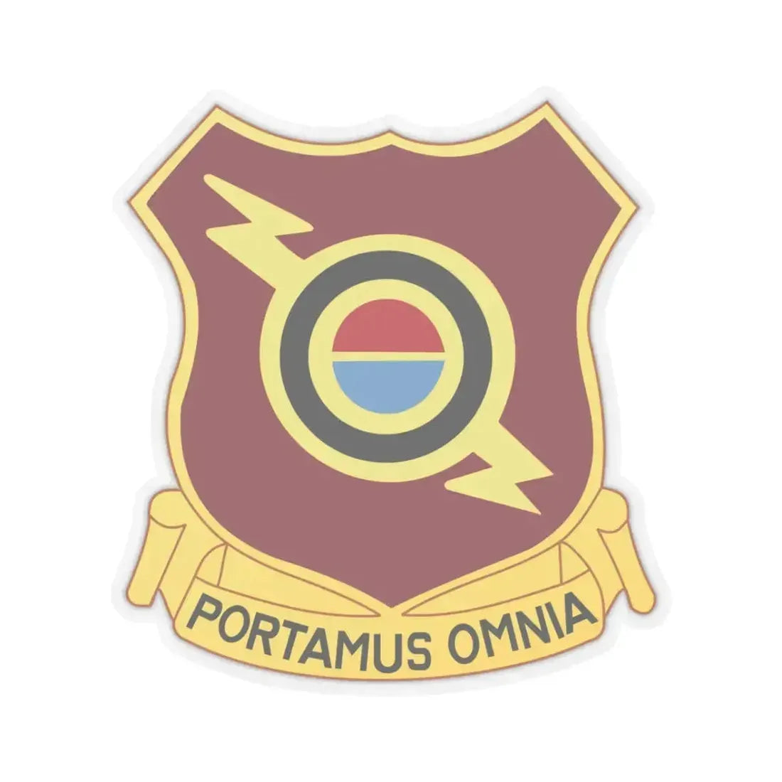 23 Transportation Battalion (U.S. Army) STICKER Vinyl Kiss-Cut Decal 3 Inch Transparent - The Sticker Space