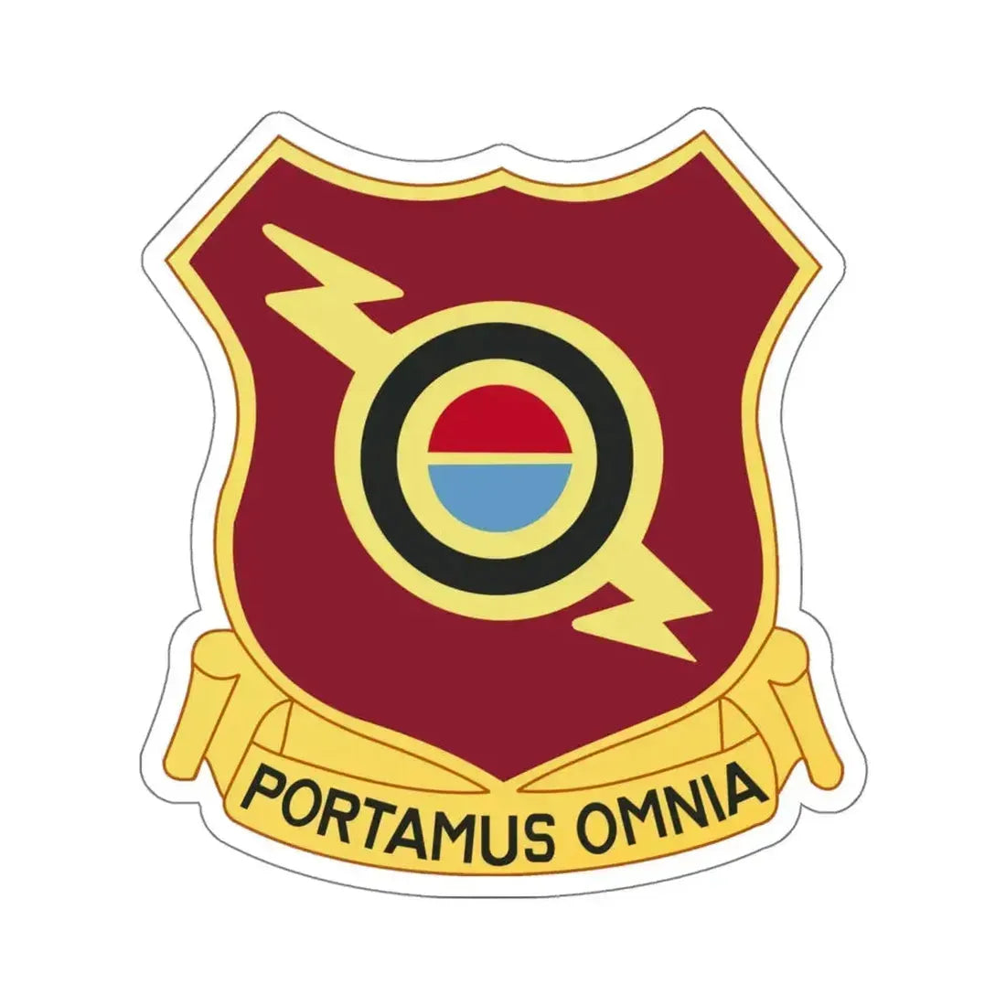 23 Transportation Battalion (U.S. Army) STICKER Vinyl Kiss-Cut Decal 6 Inch White - The Sticker Space