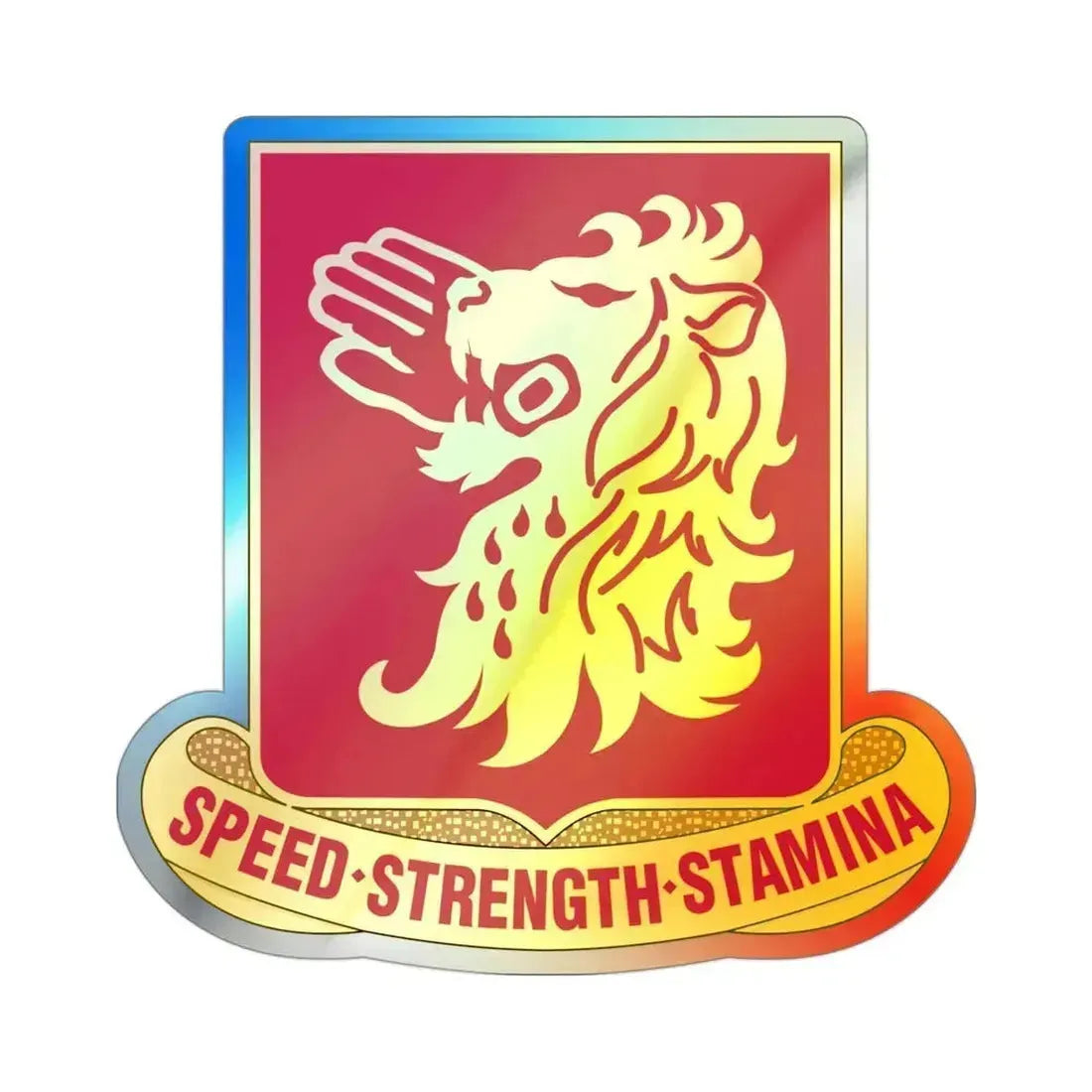 230 Aviation Regiment (U.S. Army) Holographic STICKER Die-Cut Vinyl Decal 3 Inch Holographic - The Sticker Space