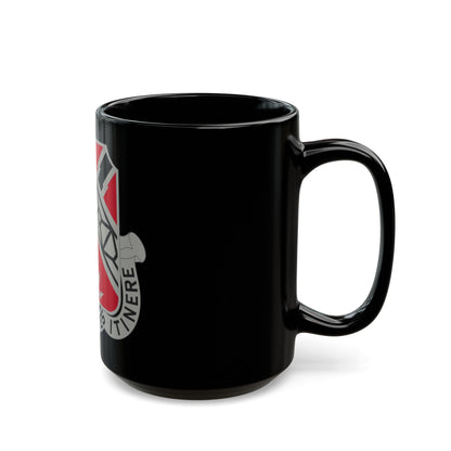 230 Engineer Battalion (U.S. Army) Black Coffee Mug-The Sticker Space