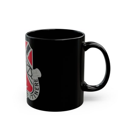 230 Engineer Battalion (U.S. Army) Black Coffee Mug-The Sticker Space