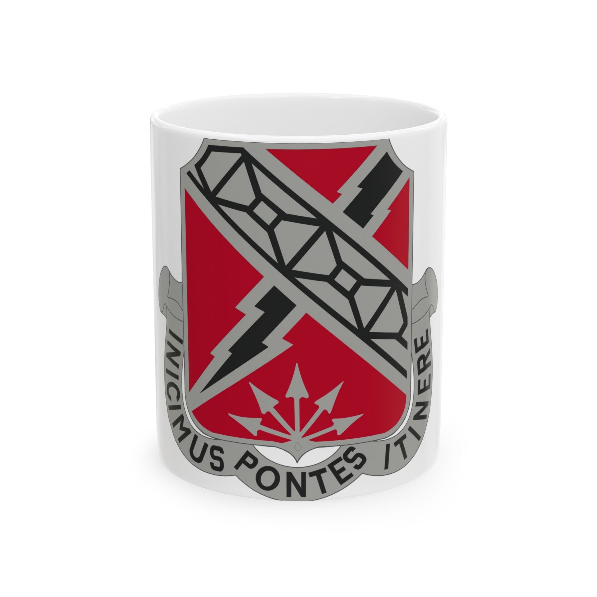230 Engineer Battalion (U.S. Army) White Coffee Mug-11oz-The Sticker Space