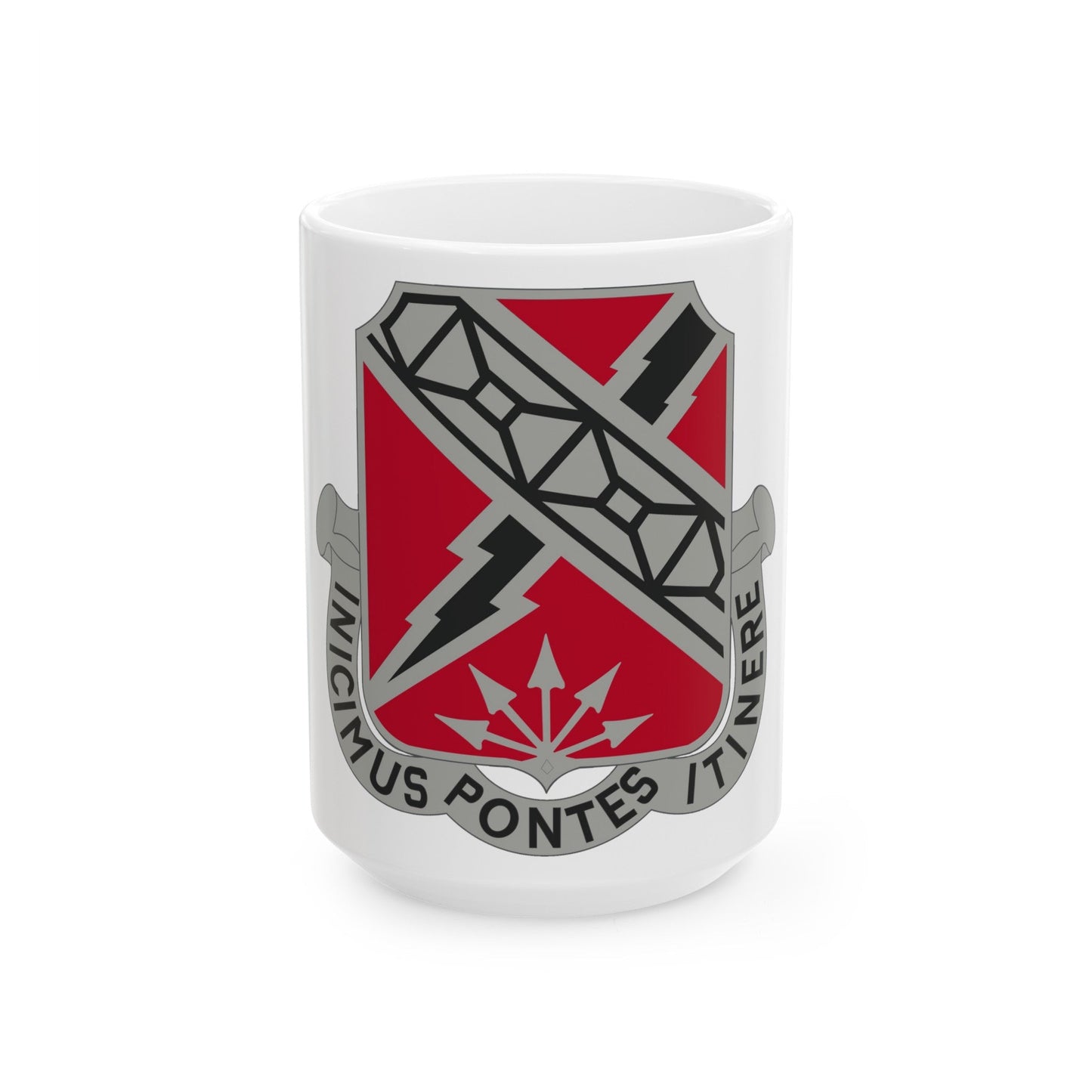 230 Engineer Battalion (U.S. Army) White Coffee Mug-15oz-The Sticker Space