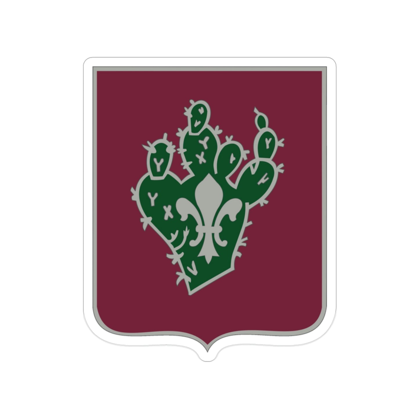 230 Medical Battalion (U.S. Army) Transparent STICKER Die-Cut Vinyl Decal-2 Inch-The Sticker Space