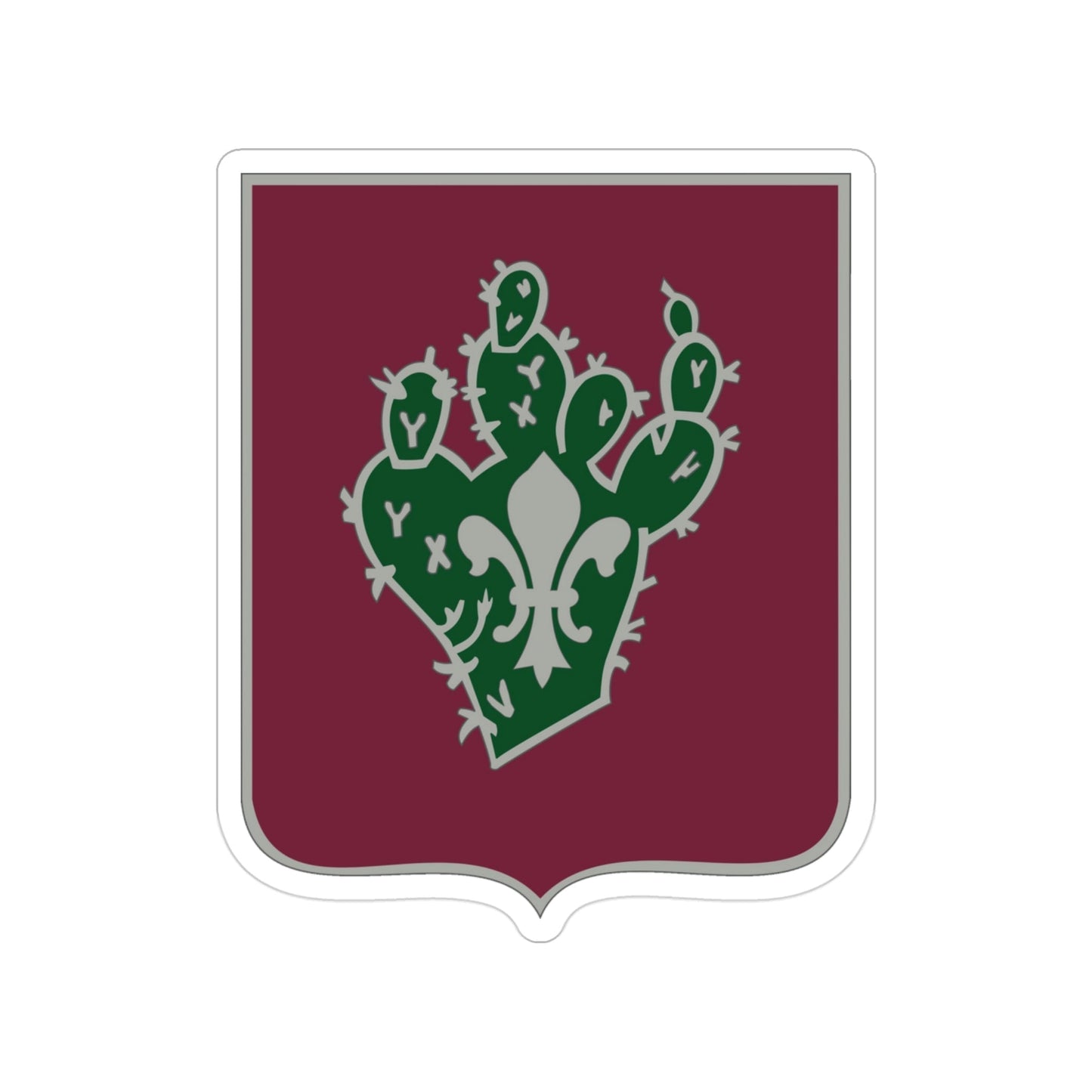 230 Medical Battalion (U.S. Army) Transparent STICKER Die-Cut Vinyl Decal-3 Inch-The Sticker Space