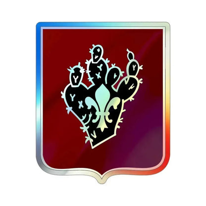 230 Medical Battalion (U.S. Army) Holographic STICKER Die-Cut Vinyl Decal 5 Inch Holographic - The Sticker Space