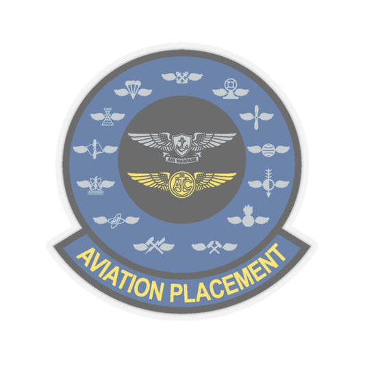 Aviation Placement (U.S. Navy) STICKER Vinyl Kiss-Cut Decal