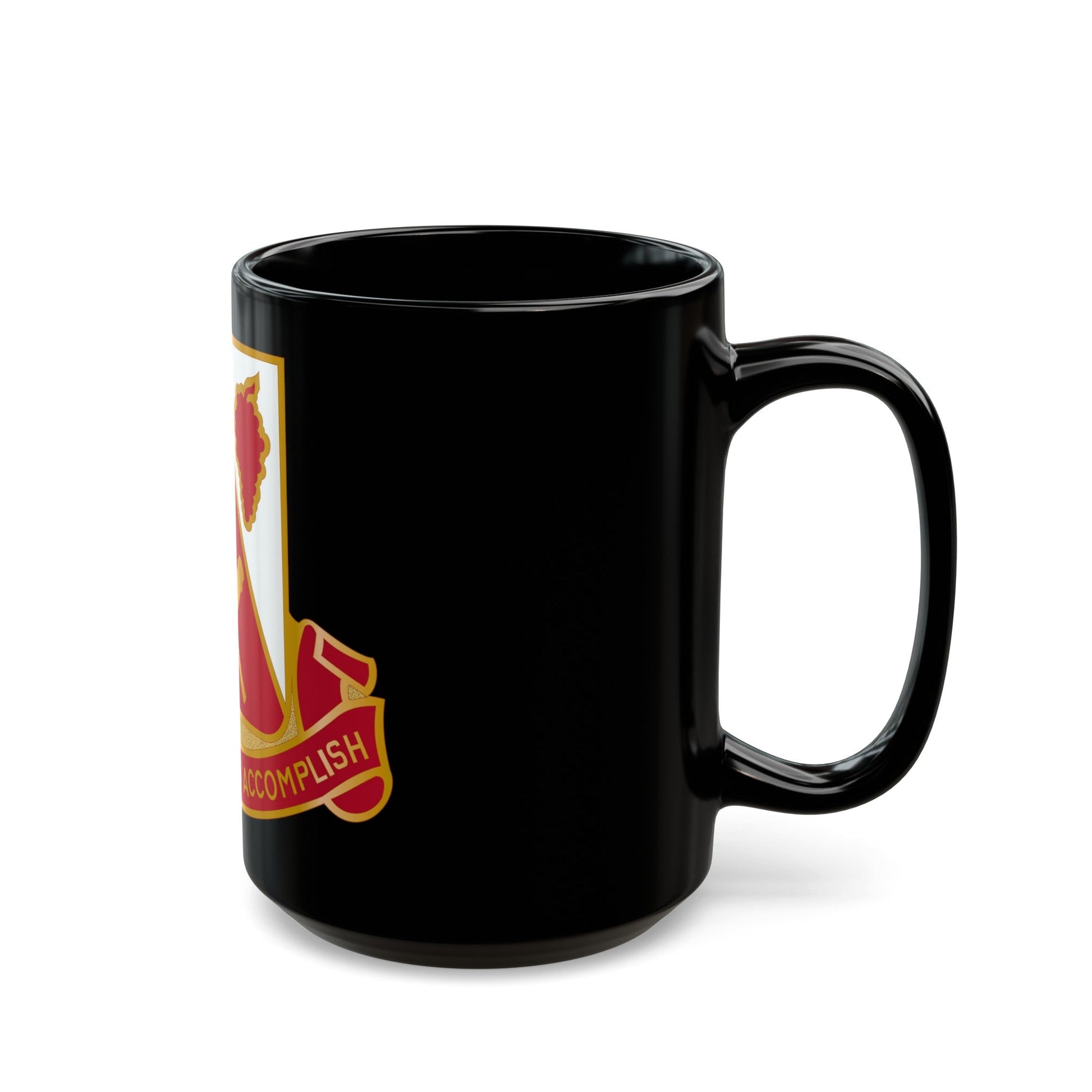 231 Engineer Combat Battalion (U.S. Army) Black Coffee Mug-The Sticker Space