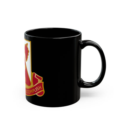 231 Engineer Combat Battalion (U.S. Army) Black Coffee Mug-The Sticker Space