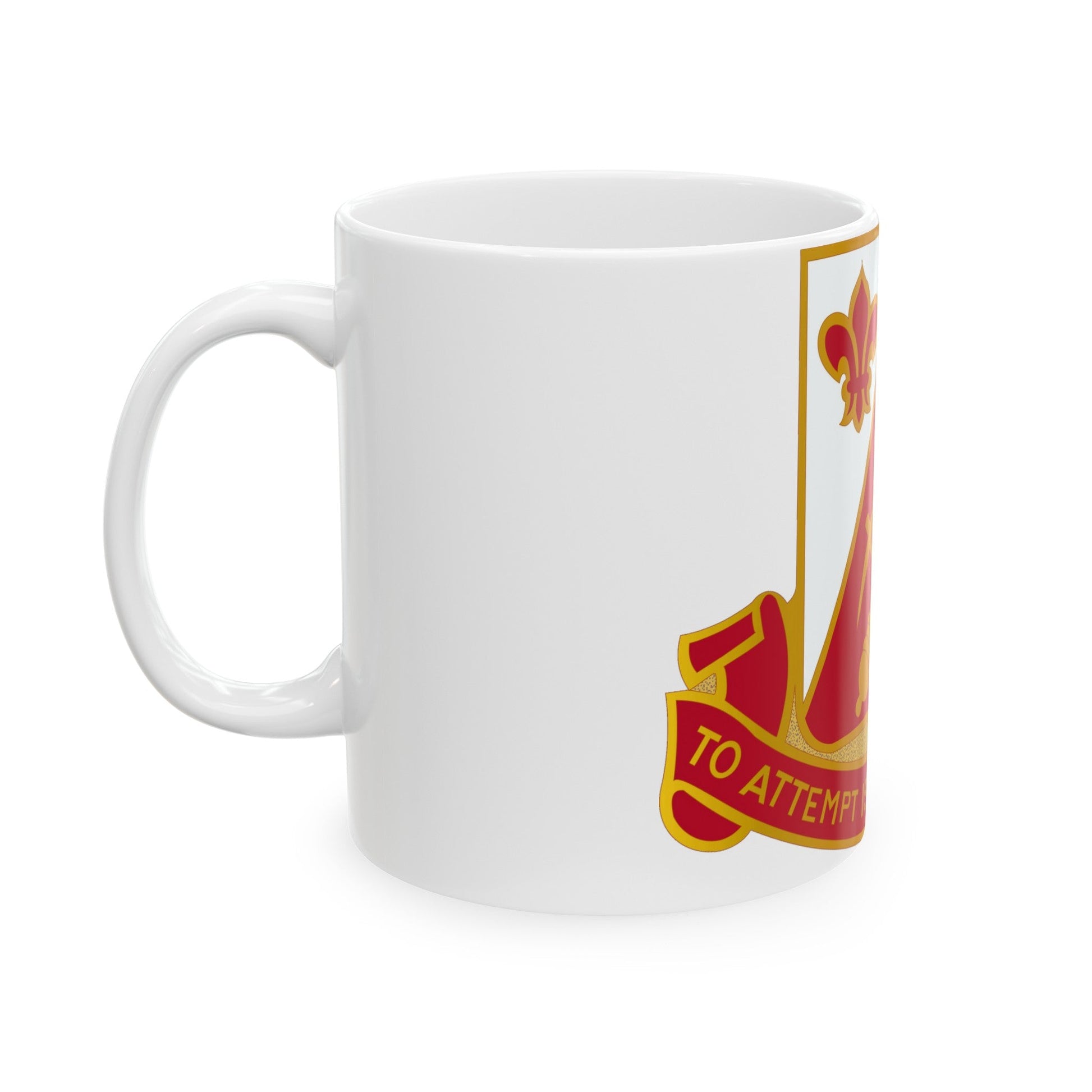 231 Engineer Combat Battalion (U.S. Army) White Coffee Mug-The Sticker Space