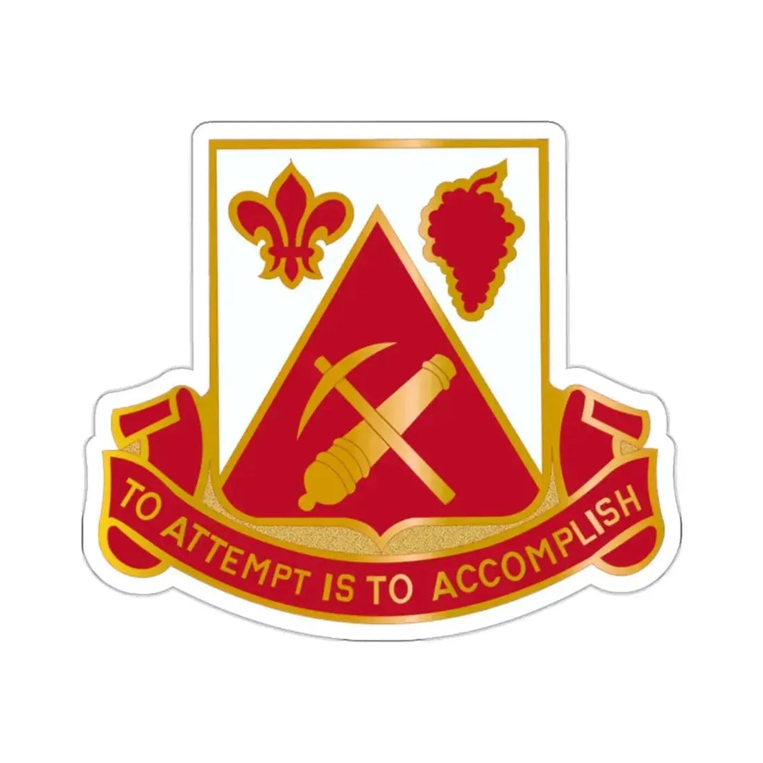 231 Engineer Combat Battalion (U.S. Army) STICKER Vinyl Kiss-Cut Decal - The Sticker Space