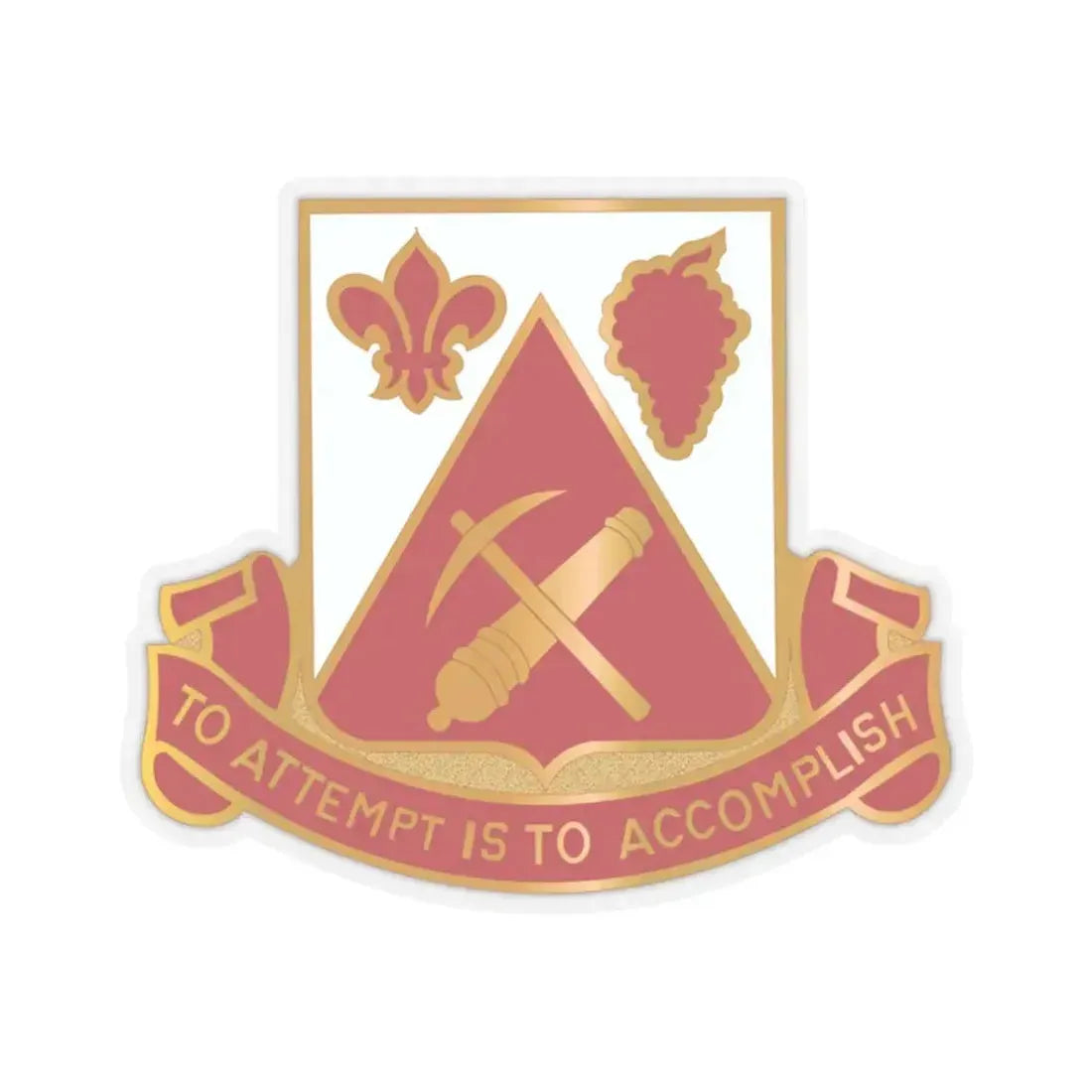 231 Engineer Combat Battalion (U.S. Army) STICKER Vinyl Kiss-Cut Decal - The Sticker Space