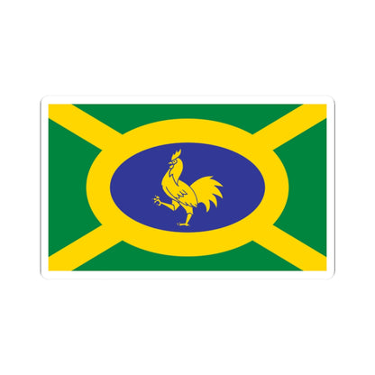 Penkhull village flag (England) STICKER Vinyl Kiss-Cut Decal