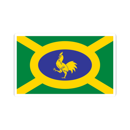 Penkhull village flag (England) STICKER Vinyl Kiss-Cut Decal