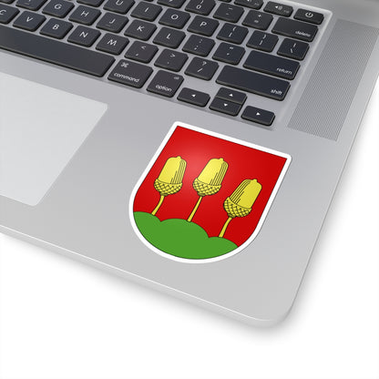 Salvenach-coat of arms (Switzerland) (Coat of Arms) STICKER Vinyl Kiss-Cut Decal