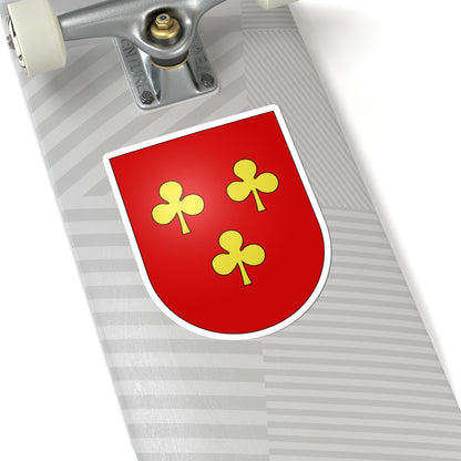 Rancate-coat of arms (Switzerland) (Coat of Arms) STICKER Vinyl Kiss-Cut Decal