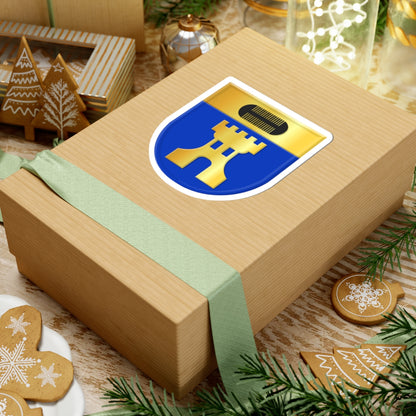 Ballum wapen (Netherlands) (Coat of Arms) STICKER Vinyl Kiss-Cut Decal