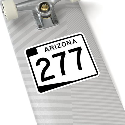 Arizona 277 (Arizona) (Road Sign) STICKER Vinyl Kiss-Cut Decal