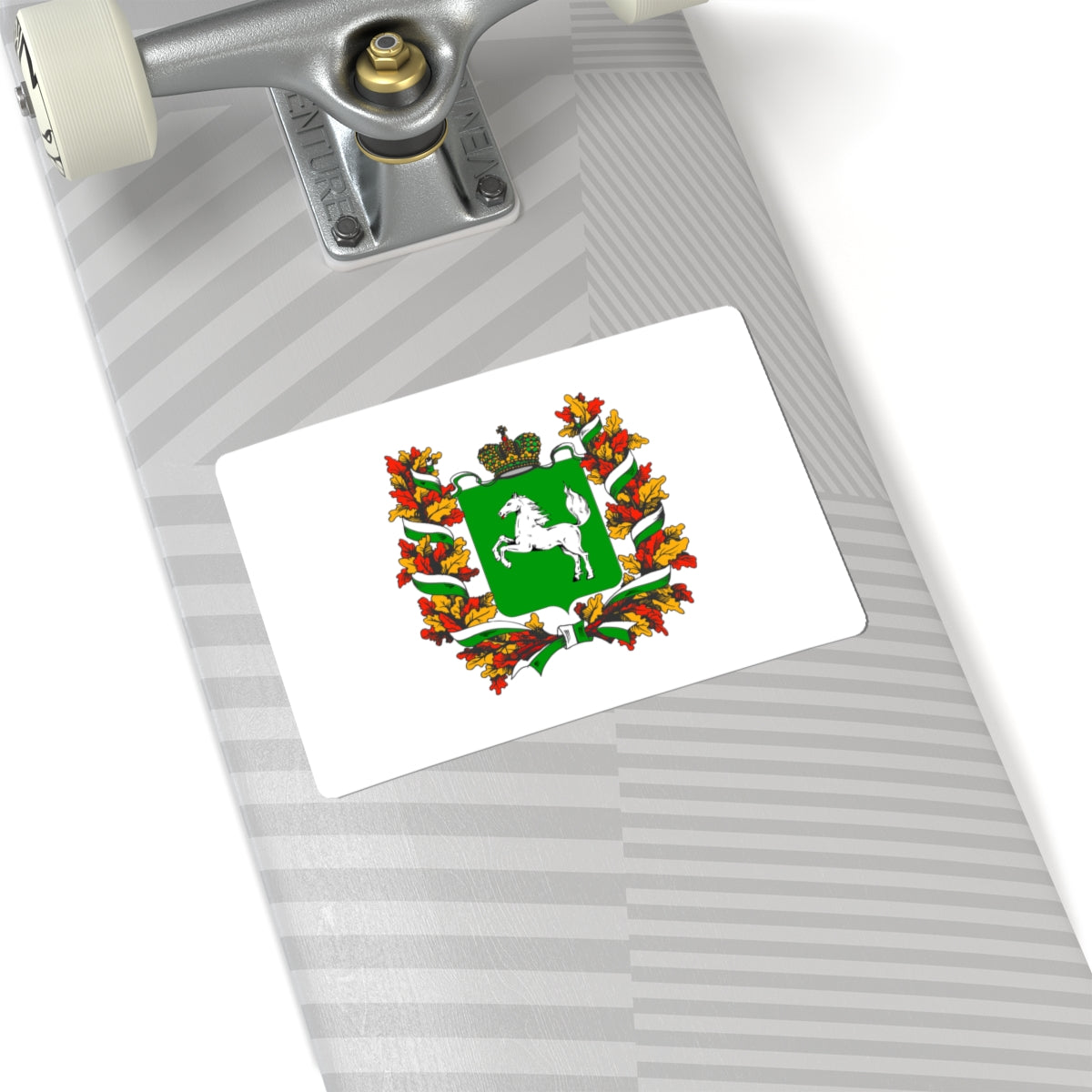 Flag of Tomsk Oblast (Russia) STICKER Vinyl Kiss-Cut Decal