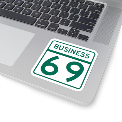 MD Route 69 Business (Maryland) (Road Sign) STICKER Vinyl Kiss-Cut Decal