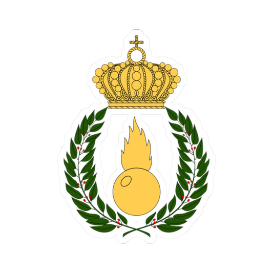 Artilleriets officershögskola vapen (Sweden) (Coat of Arms) STICKER Vinyl Kiss-Cut Decal