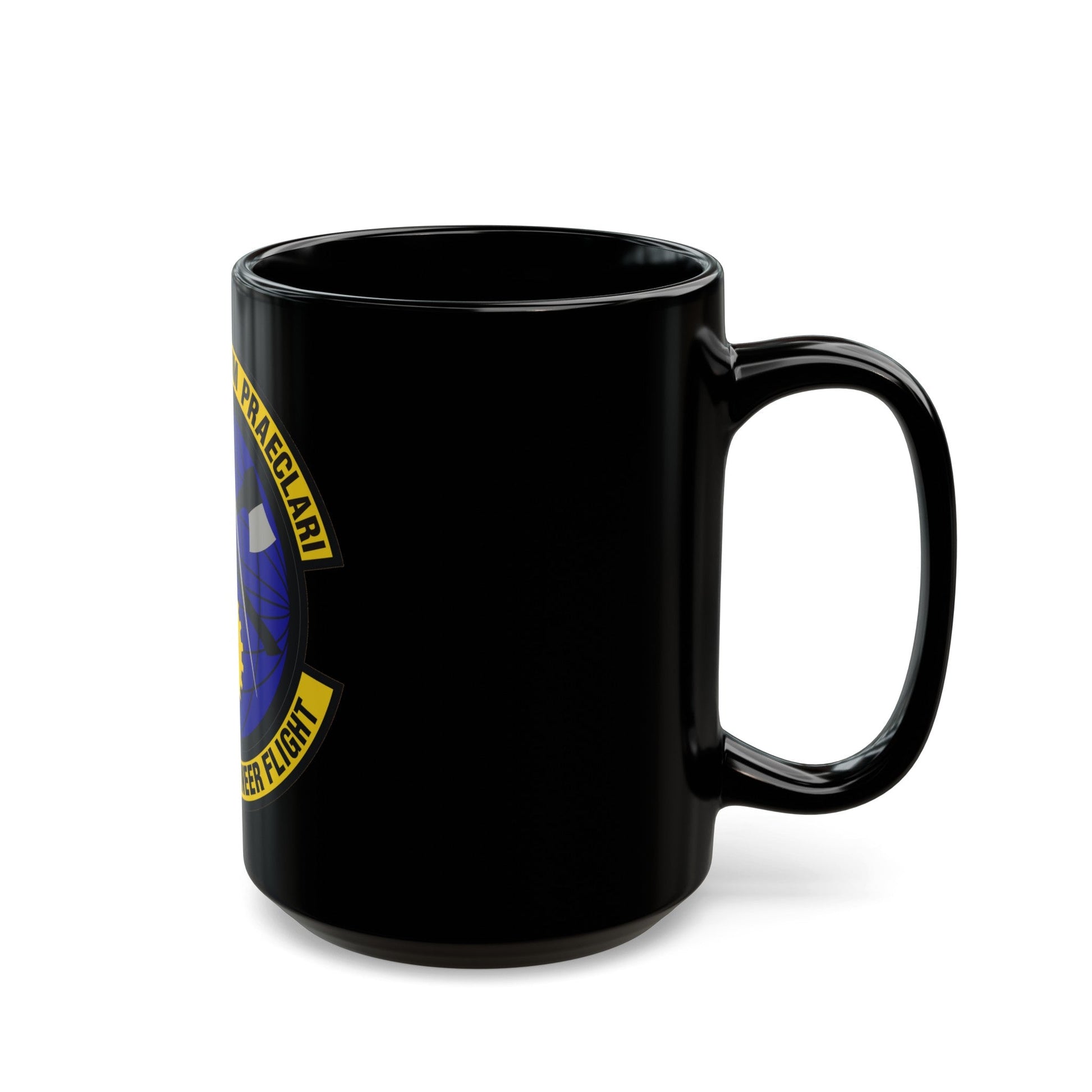 231st Civil Engineer Flight (U.S. Air Force) Black Coffee Mug-The Sticker Space