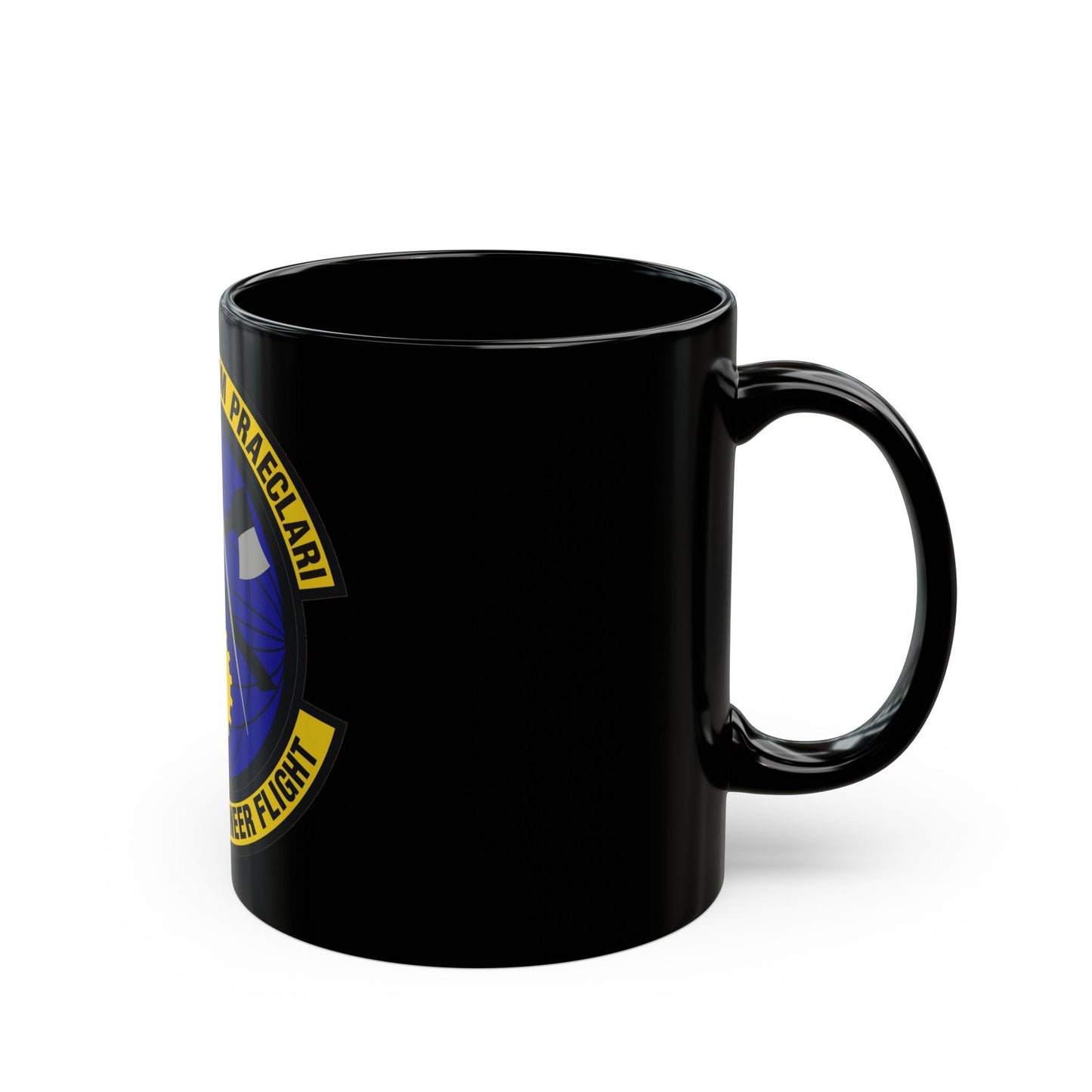 231st Civil Engineer Flight (U.S. Air Force) Black Coffee Mug-The Sticker Space