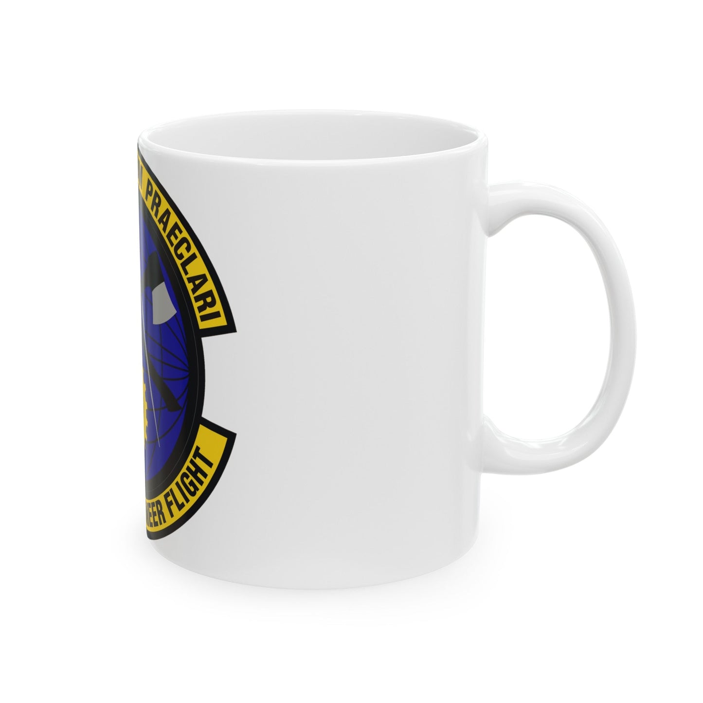 231st Civil Engineer Flight (U.S. Air Force) White Coffee Mug-The Sticker Space