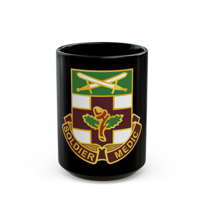 232 Medical Battalion (U.S. Army) Black Coffee Mug-15oz-The Sticker Space