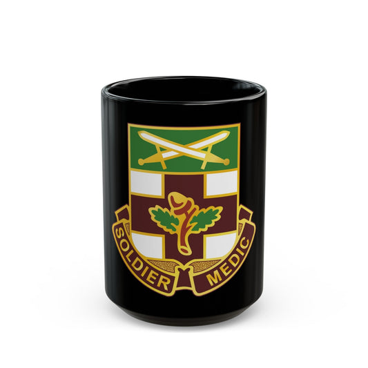 232 Medical Battalion (U.S. Army) Black Coffee Mug-15oz-The Sticker Space