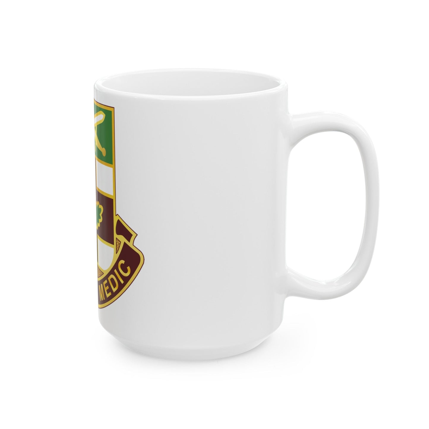 232 Medical Battalion (U.S. Army) White Coffee Mug-The Sticker Space