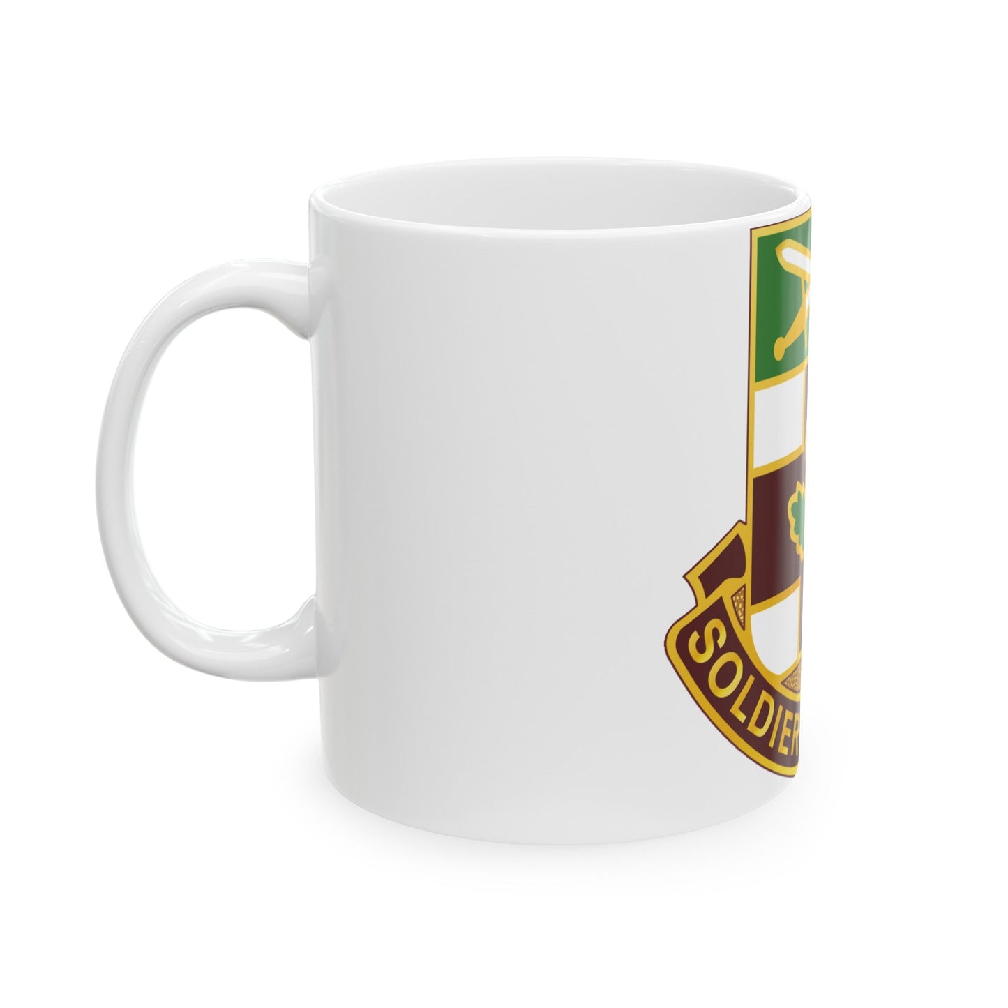 232 Medical Battalion (U.S. Army) White Coffee Mug-The Sticker Space