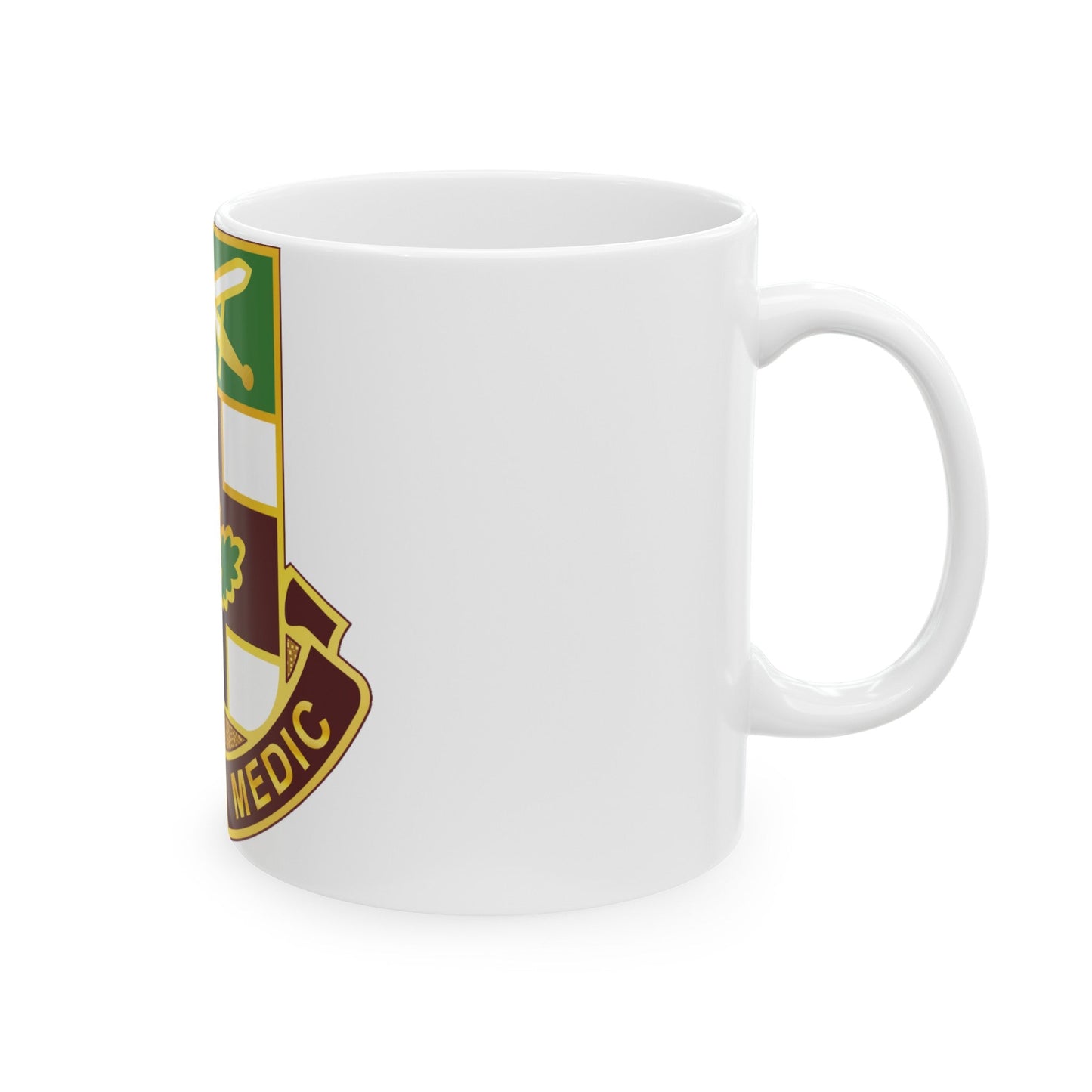 232 Medical Battalion (U.S. Army) White Coffee Mug-The Sticker Space