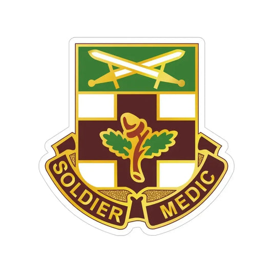 232 Medical Battalion (U.S. Army) Transparent STICKER Die-Cut Vinyl Decal 6 Inch - The Sticker Space