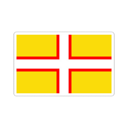 Saint Wites Cross (England) STICKER Vinyl Kiss-Cut Decal