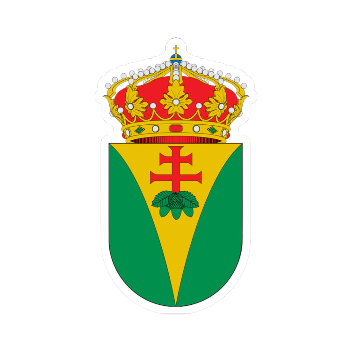 Escudo de Codos (Spain) (Coat of Arms) STICKER Vinyl Kiss-Cut Decal