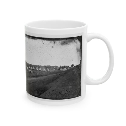 Washington, District Of Columbia. Camp Beside Fort Totten (U.S. Civil War) White Coffee Mug