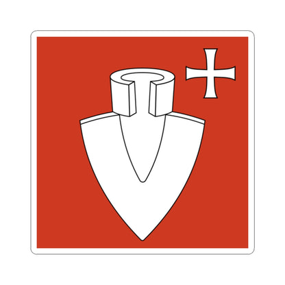 CHE Schwamendingen ZH Flag (Switzerland) STICKER Vinyl Kiss-Cut Decal