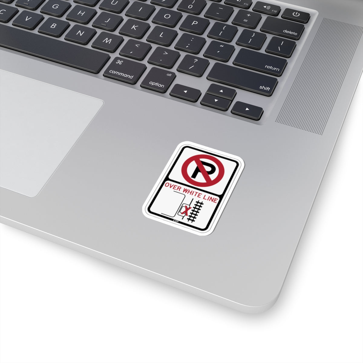 PBOT Road sign P1350 (Oregon) (Road Sign) STICKER Vinyl Kiss-Cut Decal