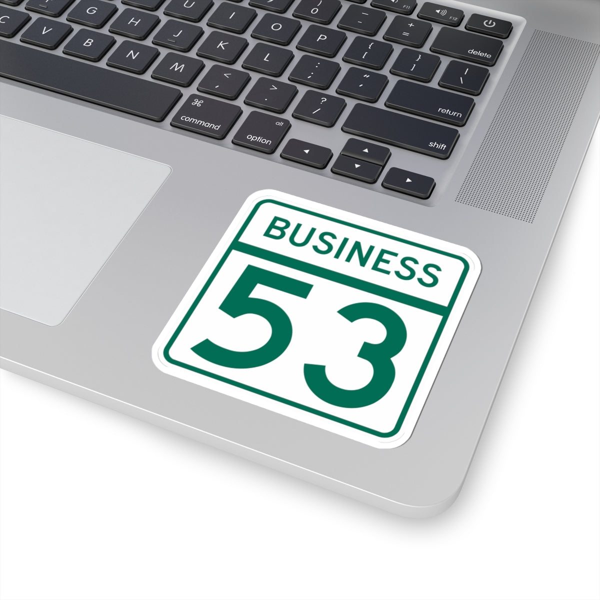 MD Route 53 Business (Maryland) (Road Sign) STICKER Vinyl Kiss-Cut Decal